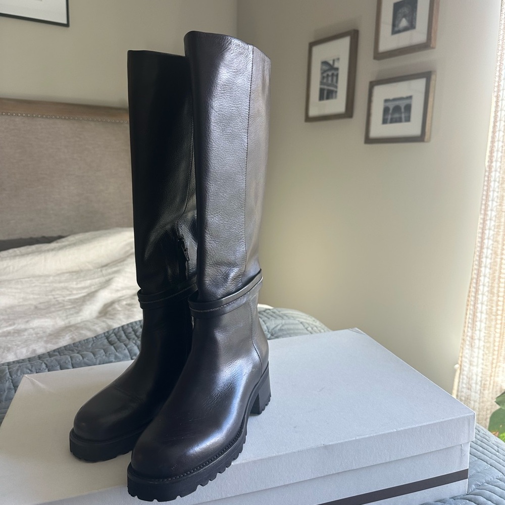 Peserico Brown Over the Knee Boots